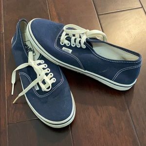Vans navy blue